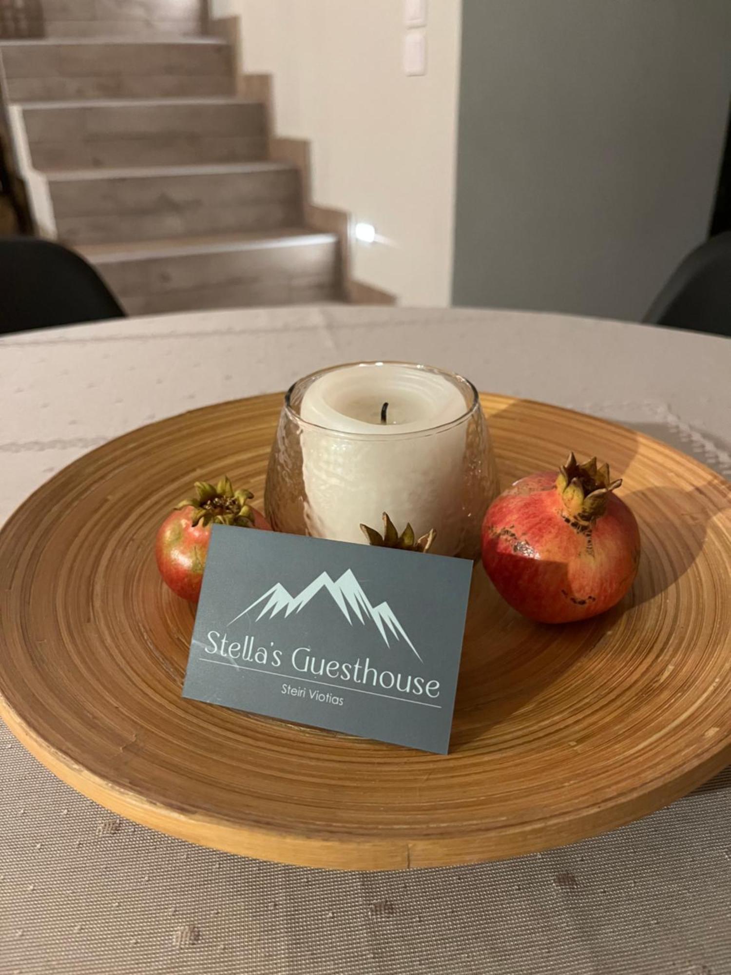 Stellas Guesthouse Near Arachova Stírion Exteriör bild